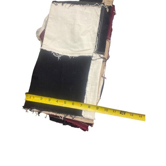 Jeans Men's Multi Color Patchy Jeans size XL SKU 1359 - Picture 5 of 6